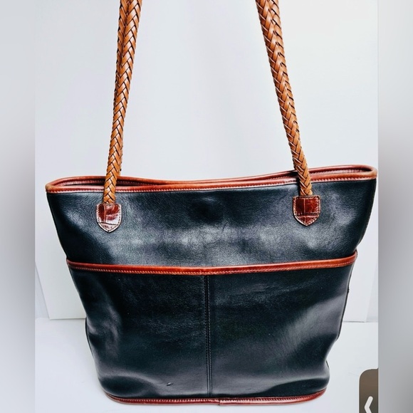 Brighton Black and Brown Tote Bag - Picture 3 of 16